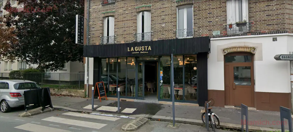La Gusta à Les Lilas 93260 Italien, Pizza halal