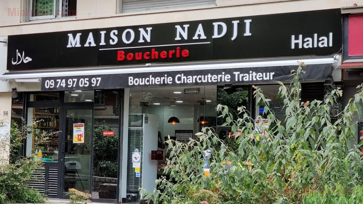 Maison Nadji à Paris 75015 Boucherie halal