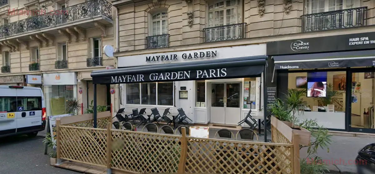 Mayfair Garden à Paris 75116 halal