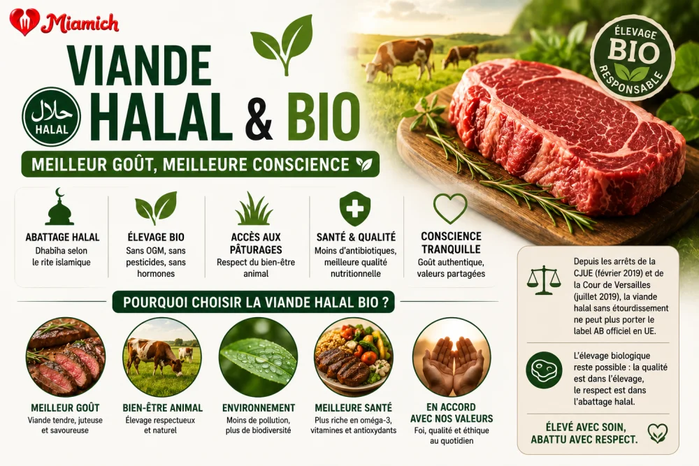 viande halal bio meilleur gout meilleure conscience