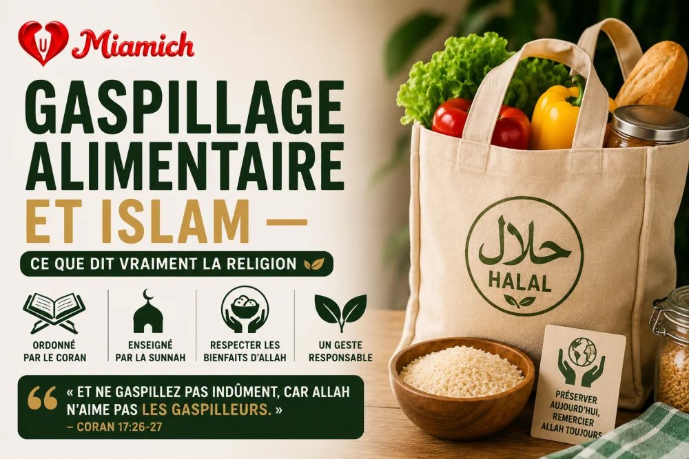 Gaspillage alimentaire et islam — ce que dit vraiment la religion