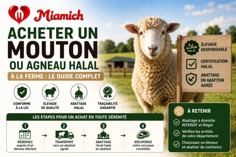 acheter un mouton ou agneau halal a la ferme le guide complet