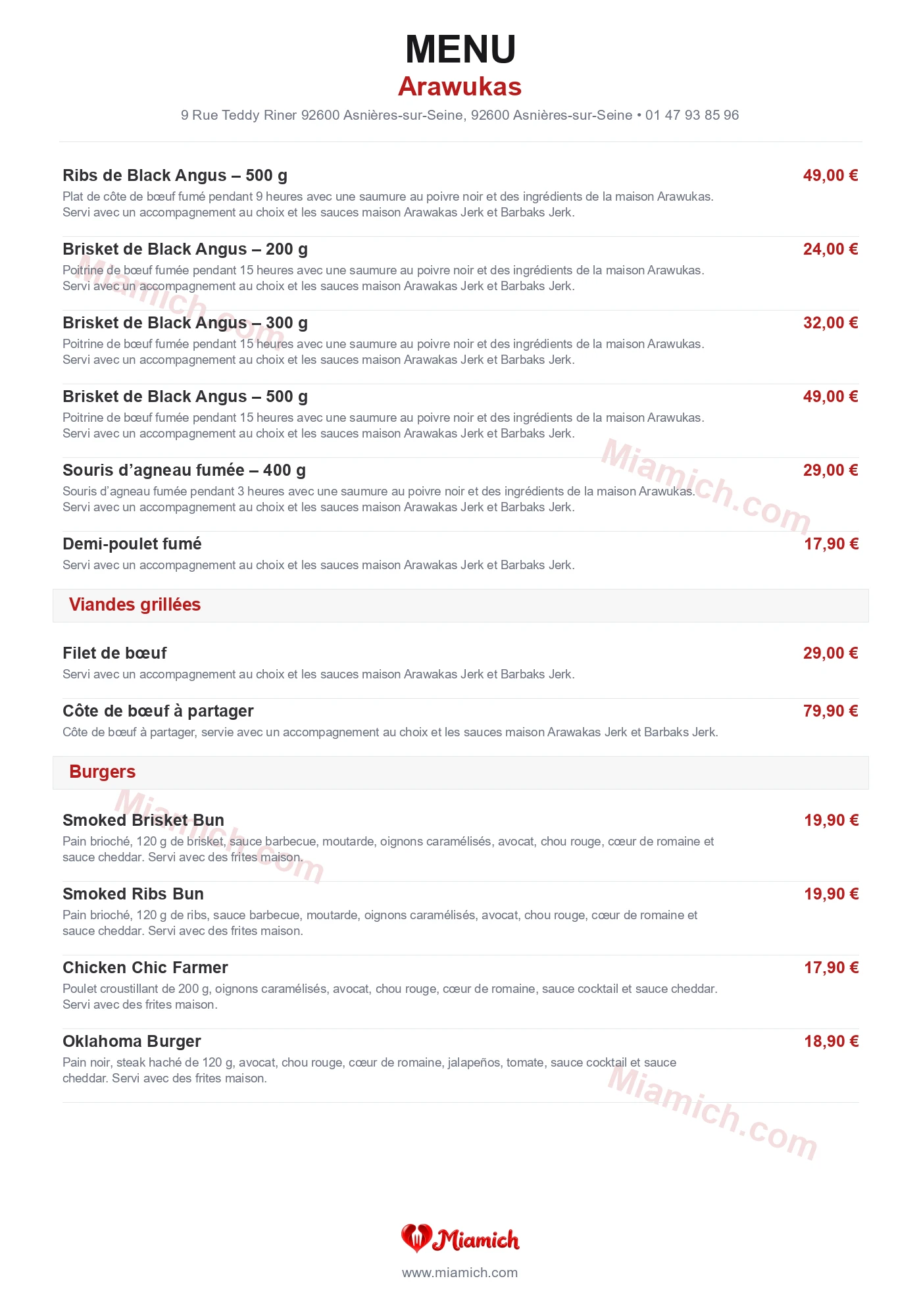 Arawukas, 92600, Asnières-sur-Seine, restaurant-halal, departement 92, menu, photo, page 2