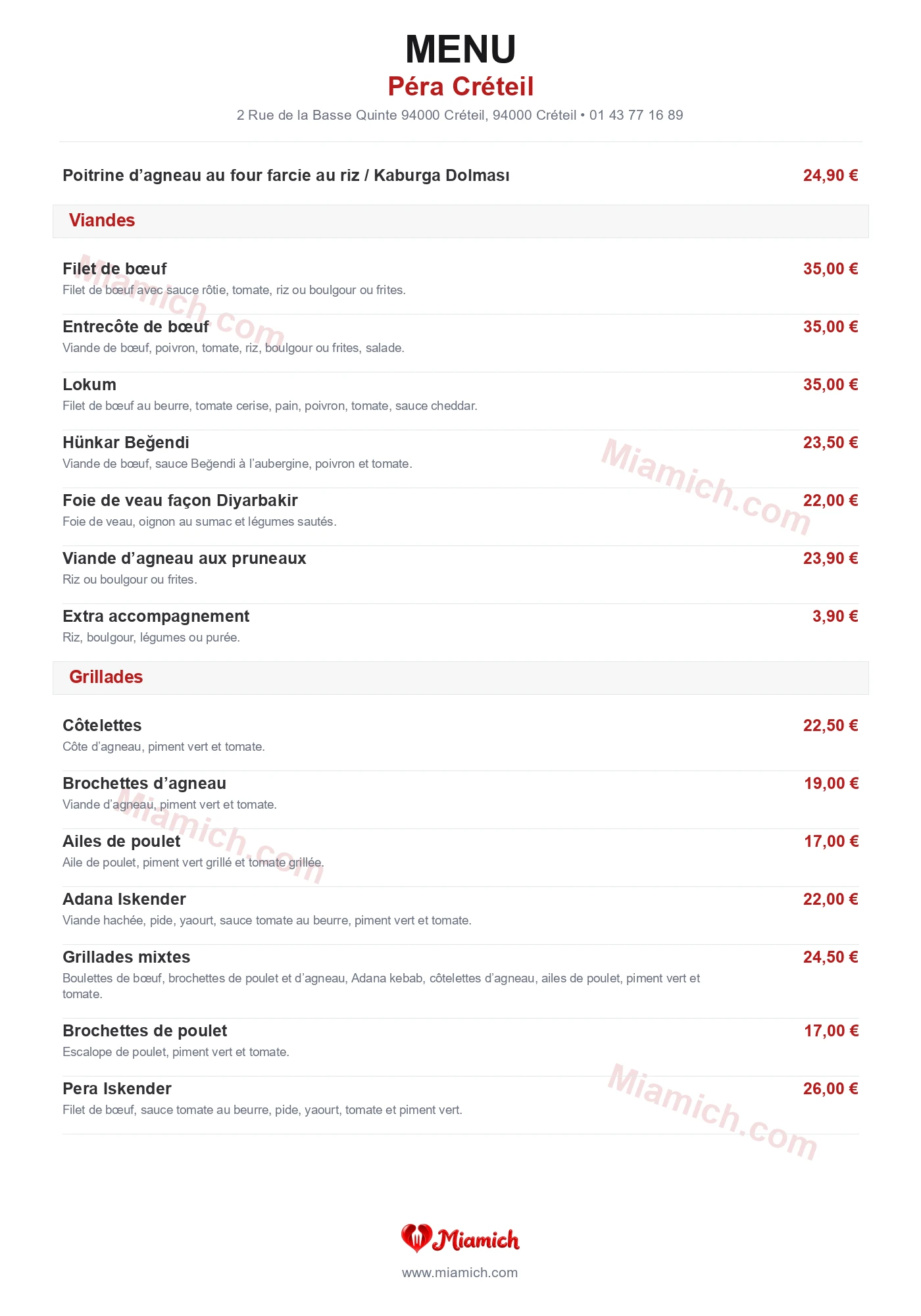 Péra Créteil, 94000, Créteil, restaurant-halal, Turc, Grill / BBQ, departement 94, menu, photo, page 5