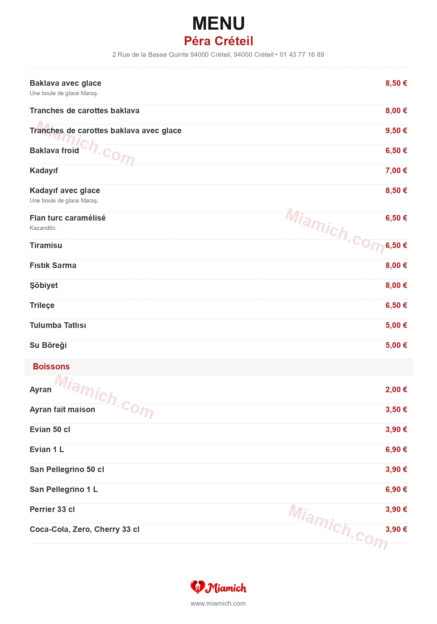 Péra Créteil, 94000, Créteil, restaurant-halal, Turc, Grill / BBQ, departement 94, menu, photo, page 7