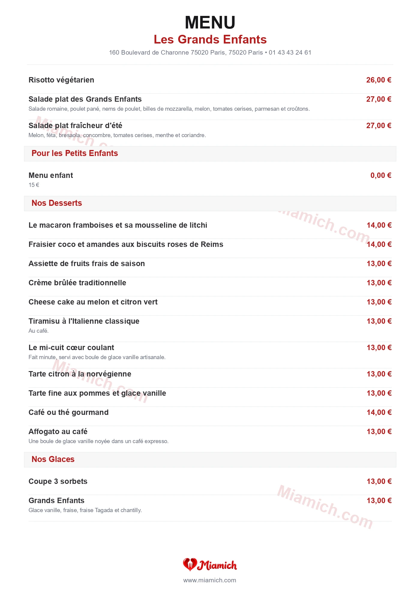 Les Grands Enfants, 75020, Paris, restaurant-halal, Français, departement 75, menu, photo, page 3