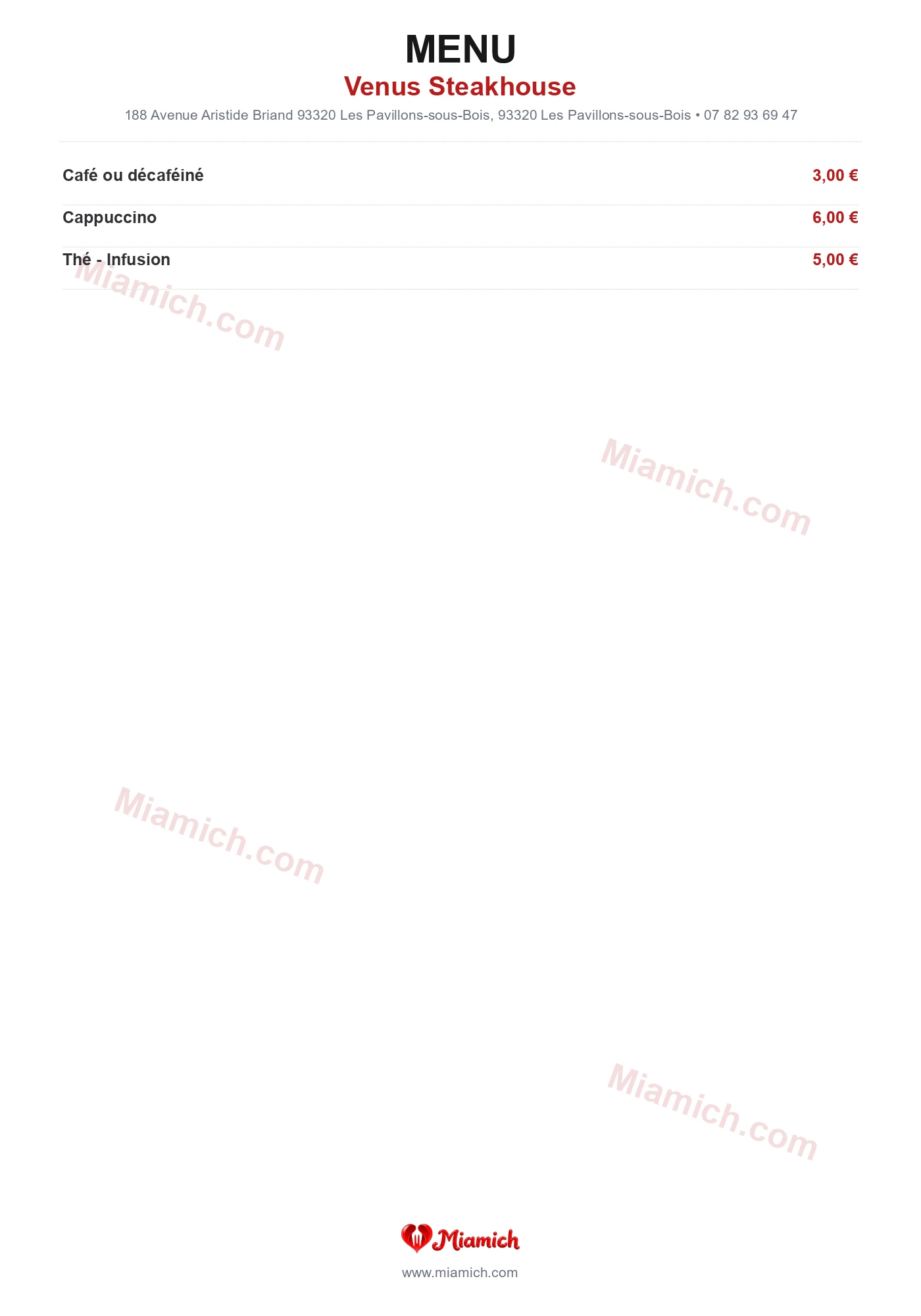 Venus Steakhouse, 93320, Les Pavillons-sous-Bois, restaurant-halal, Turc, Grill / BBQ, departement 93, menu, photo, page 7