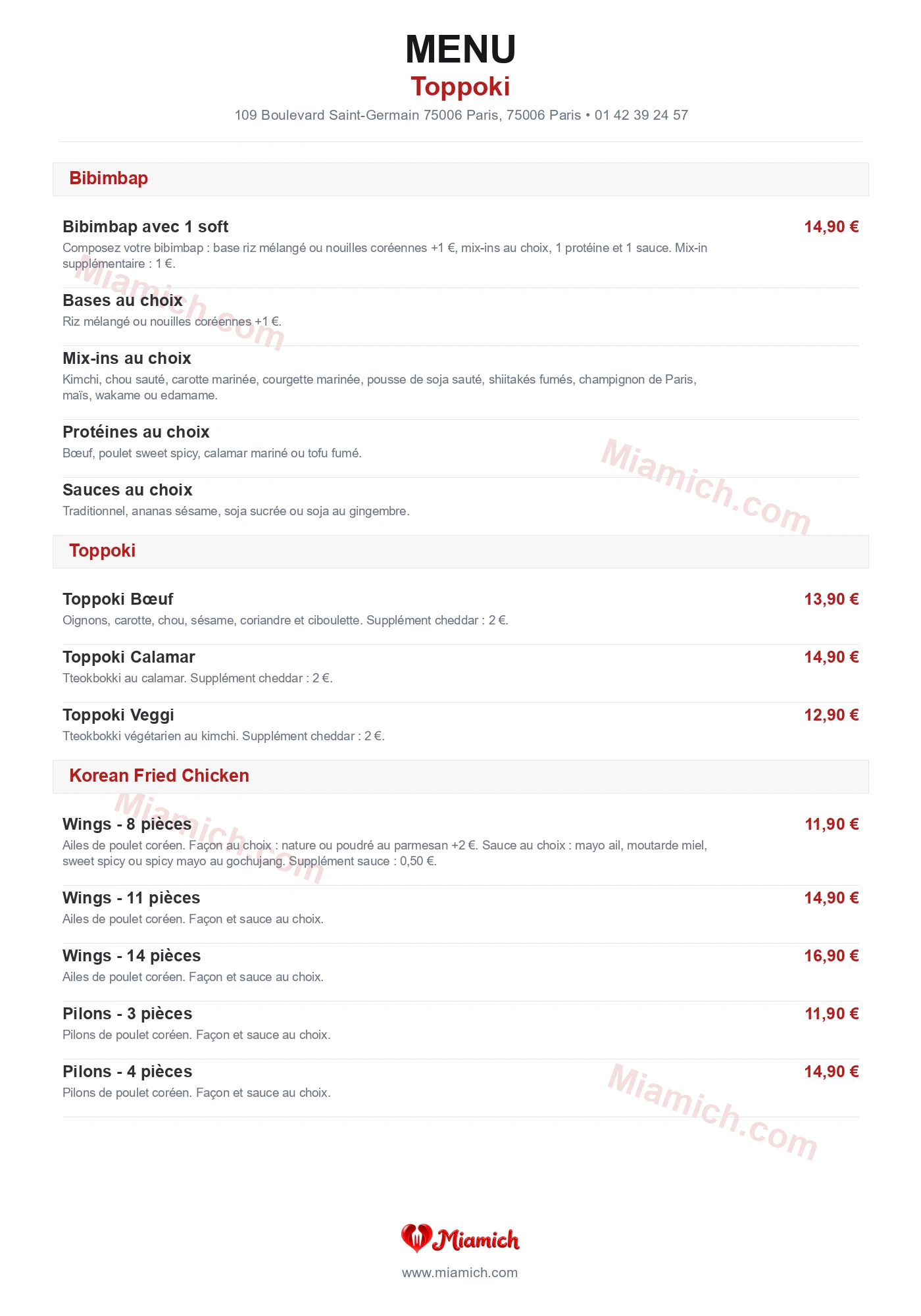 Toppoki, 75006, Paris, restaurant-halal, Thaïlandais, Street food, departement 75, menu, photo, page 2