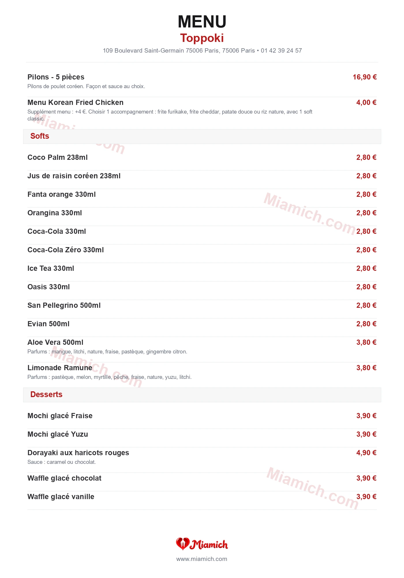 Toppoki, 75006, Paris, restaurant-halal, Thaïlandais, Street food, departement 75, menu, photo, page 3