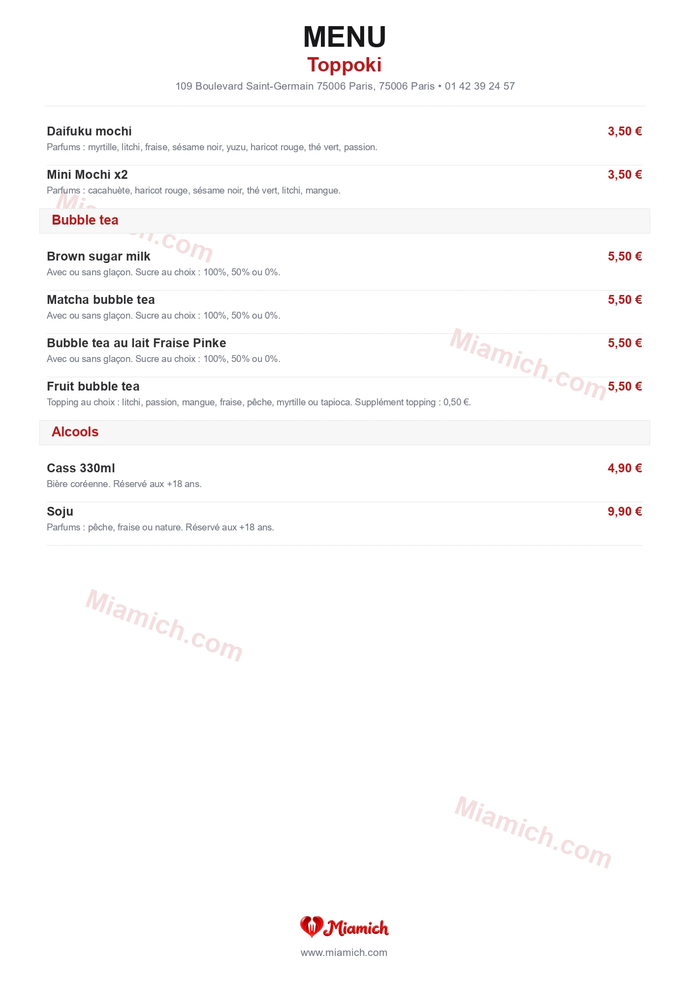 Toppoki, 75006, Paris, restaurant-halal, Thaïlandais, Street food, departement 75, menu, photo, page 4