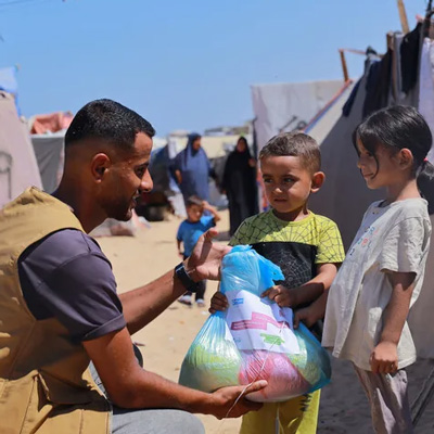 enfant association heureux village gaza