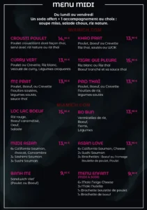 menu carte asian home paris 93 restaurant halal miamich