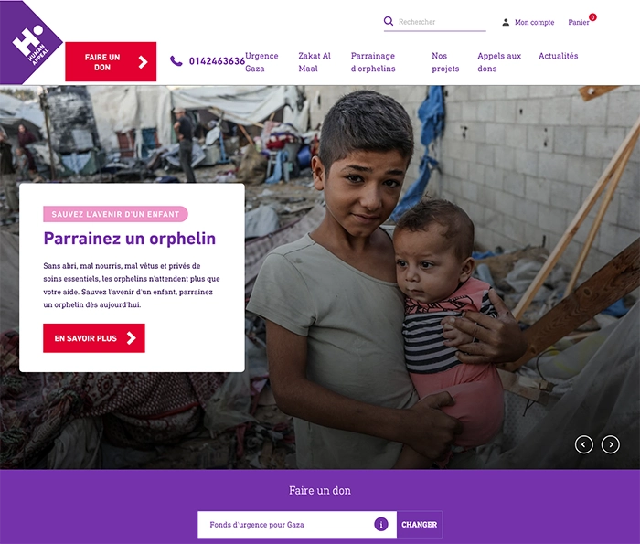 Accueil Human Appeal France
