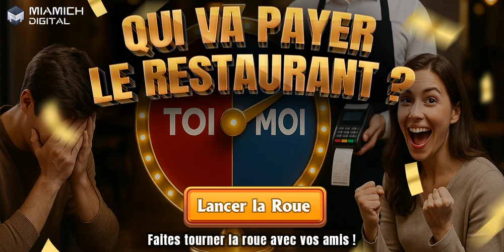 jeux spin wheel roulette roue de la chance restaurant miamich gratuit